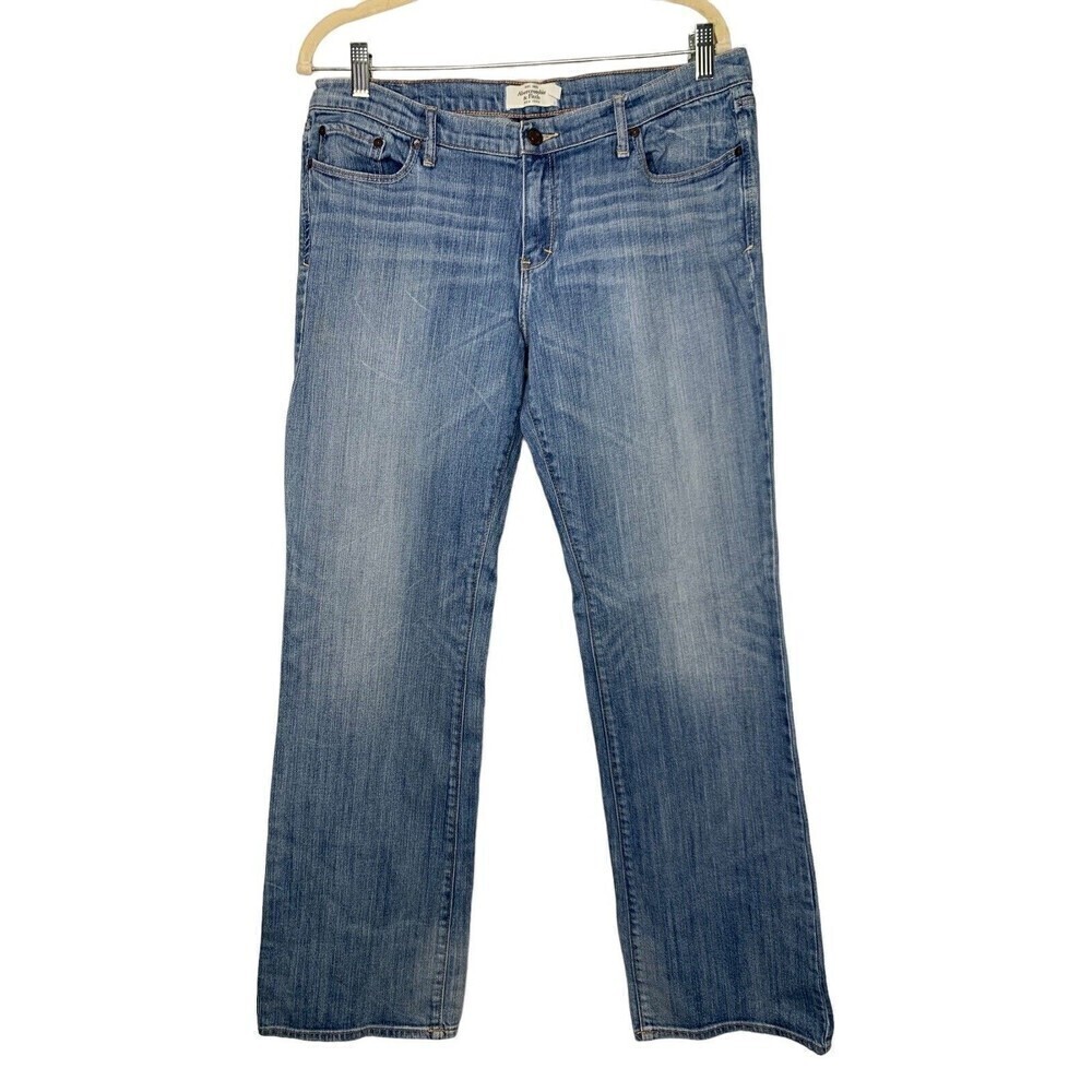 Abercrombie & Fitch Womens 12R Emma Bootcut Jeans Blue Comfort Casual Denim 90's